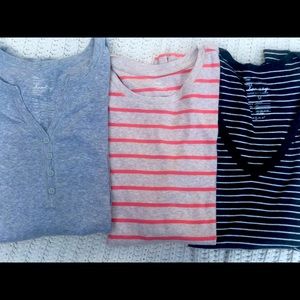 Gap SET OF 3 Long-sleeve tees